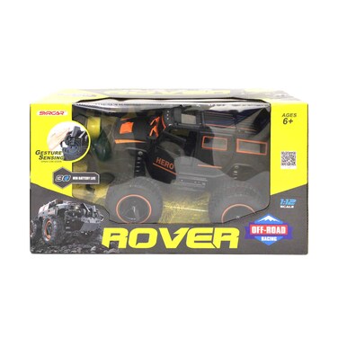 Rover 1:12 Off Road Racing Car With Gesture Sensing Open Car Door, Age 6+, Assorted