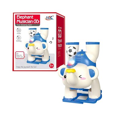 Elephant Musician Fun Blowing Ball Lights &amp; Music Assorted