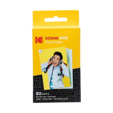 Kodak Photo Paper Zink 50X76MM 50 Sheets