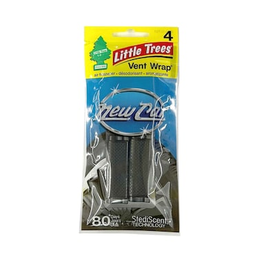 معطر هواء ليتل تريز 4 شرائط تهوية برائحة السيارة الجديدة