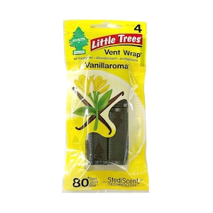Little Trees Air Freshener 4 Vent Wrap Vanillaroma Scent
