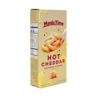 Magic Time Hot Cheddar Macaroni &amp; Cheese 205g
