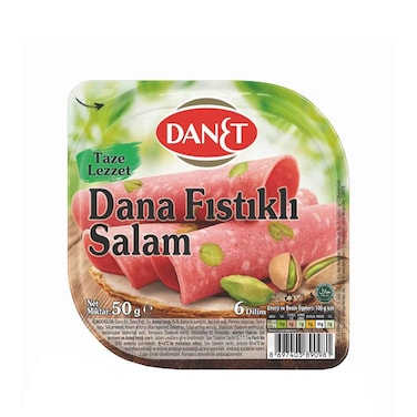 Danet Salami Beef Pistachio 50g