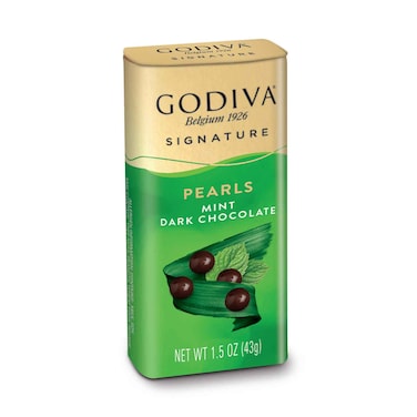 Godiva Pearls Mint Dark Chocolate 43g