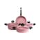 Falez Pinkee Premium Quality Granitec Cooking Set 7 Pieces