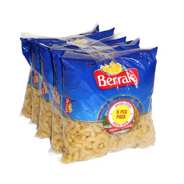 Berrak Pasta Assorted 400gx5 Pieces