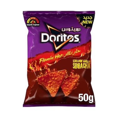 دوريتوس فلامين هوت سكرمين سريراتشا ٥٠ غ