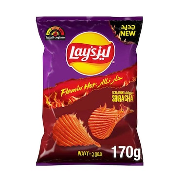 Lays Flamin Hot Srceamin Sriracha 170g