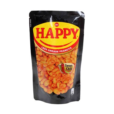 Happy Less Grease Peanuts Sweet Chili 100g