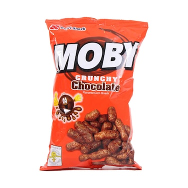 Moby Crunchy Chocolate Flavored Corn Snack 60g