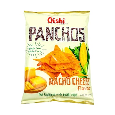 Oishi Tortilla Panchos Nacho Cheese 85g