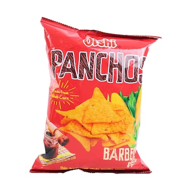 Oishi Panchos Chips BBQ Flavor 85g