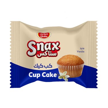 Qbake Snax longlife Cupcake With Vanilla Flavour 30g