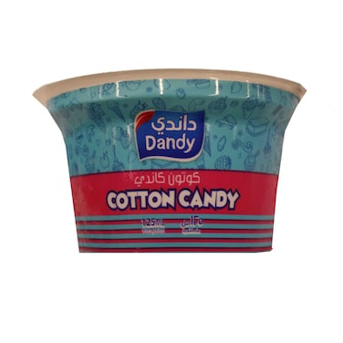 Dandy Cup Ice Cream With Cotton Candy Flavour 125ml
