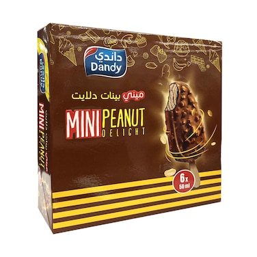 Dandy Mini Peanut Delight 50ml x 6 Pieces