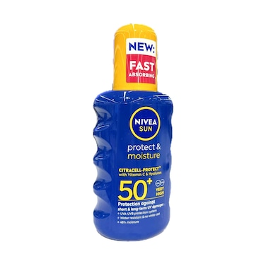 Nivea Sun Protect &amp; Moisture SPF 50+ 200ml