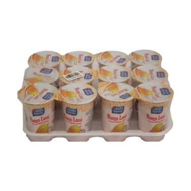 Dandy Low Fat Mango Lassi From Cow's Milk Reconstituted 200mlx12 Pieces