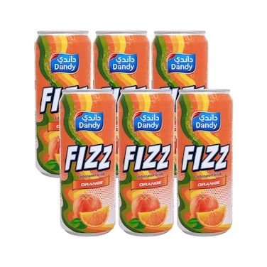 مشروب داندي فيز الغازي بنكهة البرتقال – 330 مل × 6 قطع