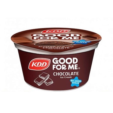 Kdd Good For Me Chocolate Ice Cream Cup 167ml