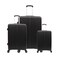 مجموعة حقائب ترولي صلبة 4 عجلات ABS  3 قطع  أسود