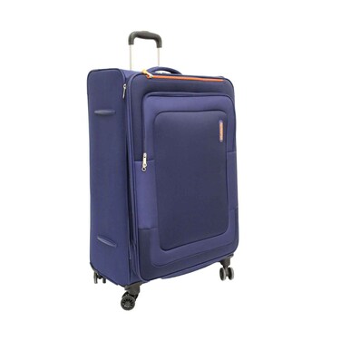 American Tourister Duncan Soft Trolley Expandable TSA 83cm Navy Blue