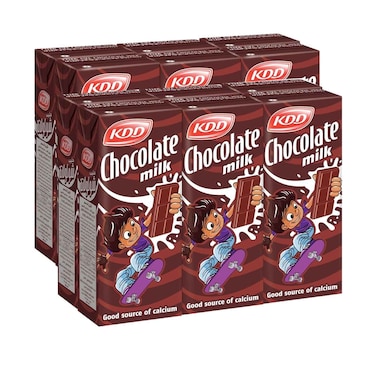 KDD Chocolate Milk Drink 180mlx12 Pieces