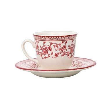 Claytan Cup &amp; Saucer 1 Set Aster Pink