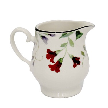 Claytan Decorative Serving Dishes Creamer Priscilla With Banding 210ml