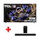 تلفزيون TCL الذكي سلسلة X11K بريميوم QD-MiniLED QLED بدقة 4K UHD Google Smart TV بحجم 85 بوصة موديل 85X11K + مكبر صوت TCL بقناة 5.1.2 بقدرة 620 واط موديل Q75H مع مضخم صوت لاسلكي