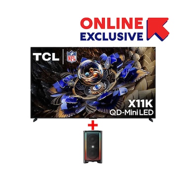 تلفزيون TCL الذكي سلسلة X11K بريميوم QD-MiniLED QLED بدقة 4K UHD Google Smart TV بحجم 98 بوصة موديل 98X11K 
