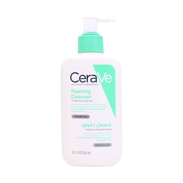 Cerave Foaming Facial Cleanser for Normal to Oily Skin 236ml