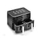 Daewoo AirFryer DAF90DV 4.5 Liters + 4.5 Liters (Plus Extra 50 Qr Supplier's Delivery Charge Outside Doha)