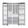 Samsung Bespoke Ai Fridge Side by Side RS70F64K1TAE&nbsp;650 Liters