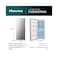 Hisense Upright Freezer FV3N509NAI 509L