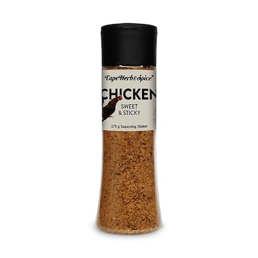 Cape Herb &amp; Spice Chicken Sweet &amp; Sticky Seasoning Shaker 275g