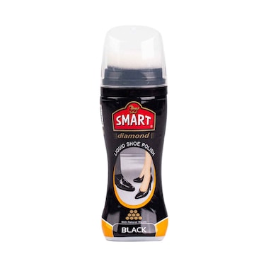 ملمع أحذية سمارت سائل أسود ٧٥ مل