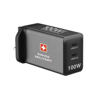 Swiss Military Adapter 100W2C GANII 100 Watts