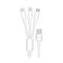 X.Cell USB-A To Multi-Charging Cable XLCBA31 White