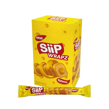 Nabati Snack Siip Wrapz Assorted 14.5gx12 Pieces