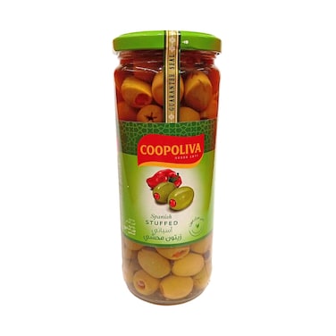 Coopoliva Spanish Green Stuffed Olives 450g