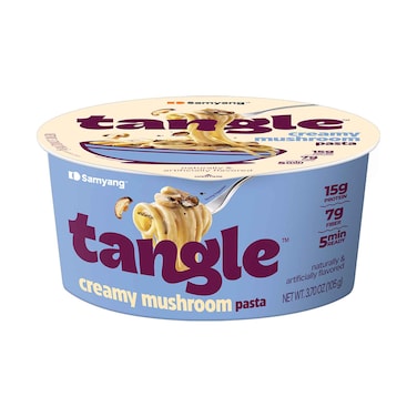 Samyang Tangle Big Bowl With Creamy Mushroom Flavour Pasta 105g