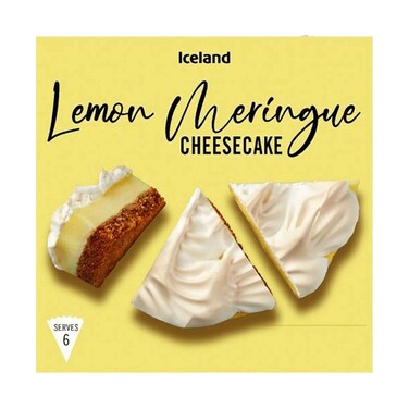 Iceland Frozen Lemon Meringue Cheese Cake 420g