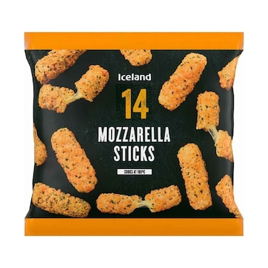 Iceland Frozen Mozzarella Sticks 210g