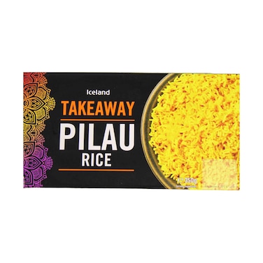 أرز بيلاو مجمد على طريقة التيك أواي من آيسلاند 350 جم
