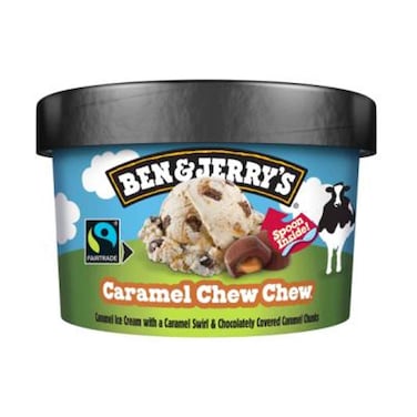 Ben &amp; Jerry&#39;s Caramel Chew Chew Ice Cream 100ml