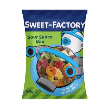 Sweet Factory Sour Space Mix 160g