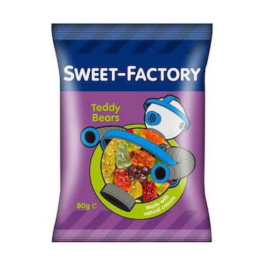 Sweet Factory Teddy Bears 80g