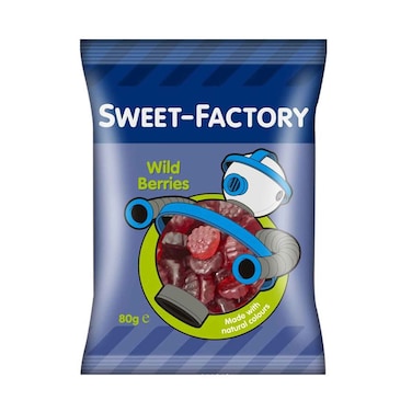 Sweet Factory Wild Berries 80g