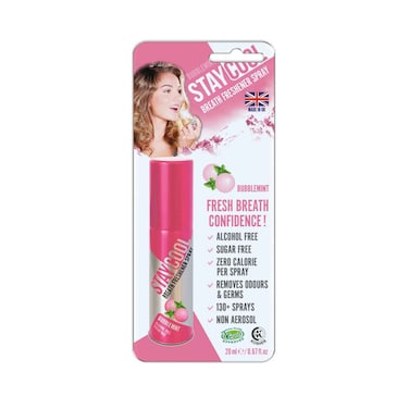 Stay Cool Breathe Freshener Spray Bubblemint 20ml