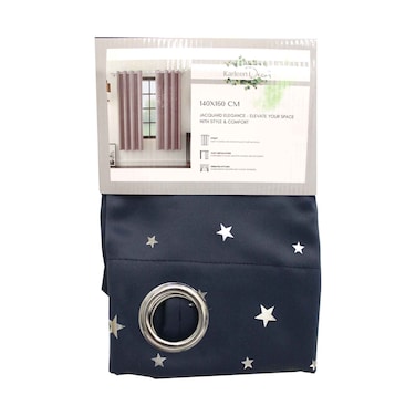 Karleen D&eacute;cor Jacquard Elegance Window Curtain 140x160cm Assorted